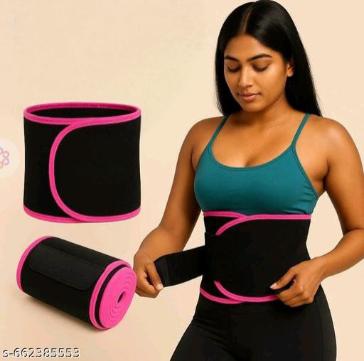 Slimming Waist Trimmer Belt – Adjustable Sweat Belt for Men & Women