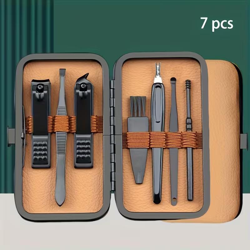 7-Piece Manicure & Pedicure Nail Care Grooming Kit
