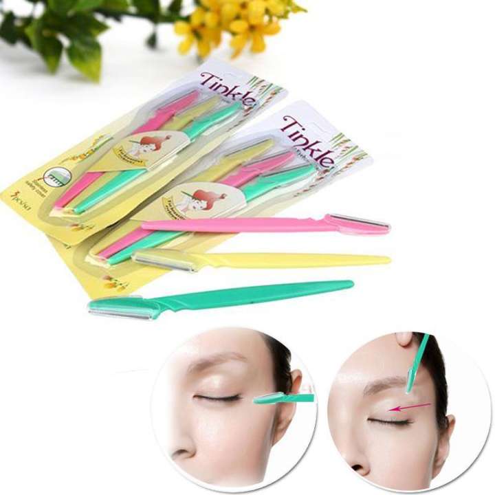 Pack of 3 Eyebrow Razors for Women