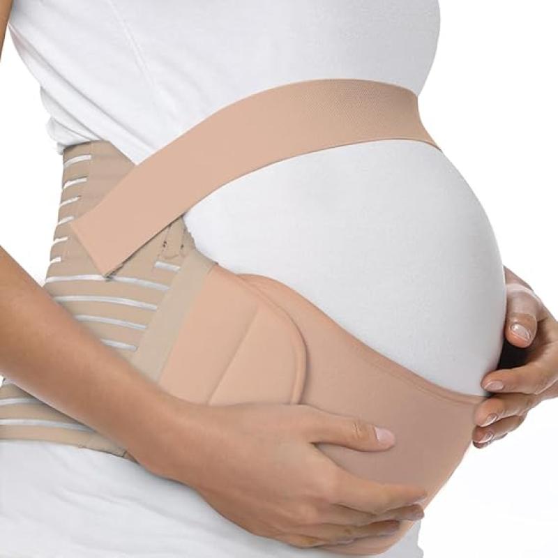 Adjustable Women's Pregnancy Support Belt – Abdominal & Back Support Brace
