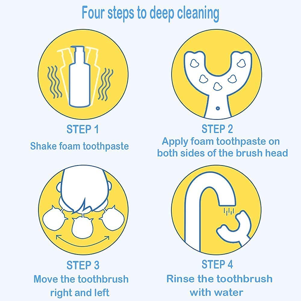 360° U-Shaped Baby Toothbrush