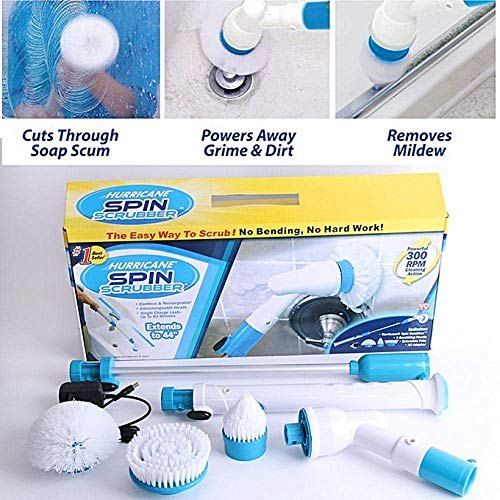 Rechargeable Spin Scrubber