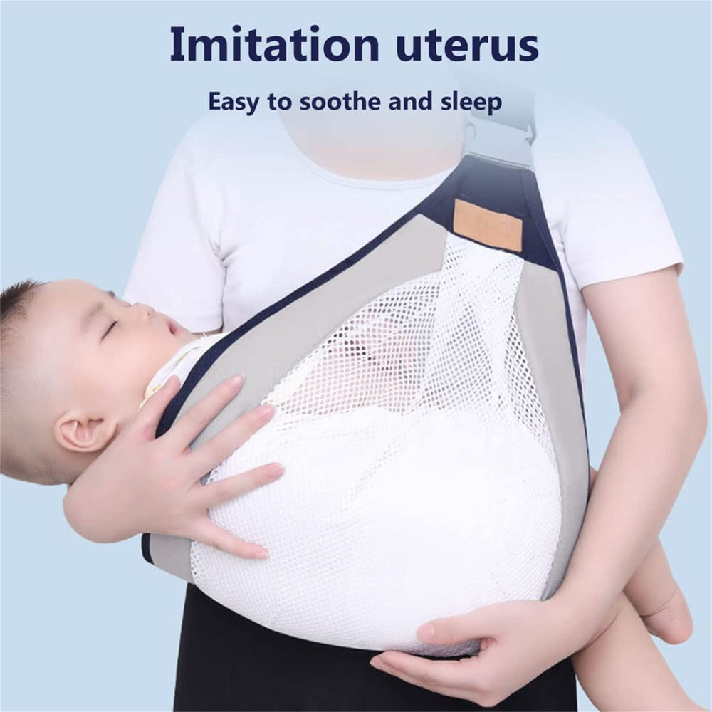 Baby Carrier Sling – Adjustable Cotton Baby Wrap Carrier (0–3 Years)