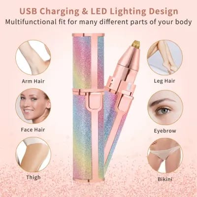 2-in-1 Rechargeable Hair Remover