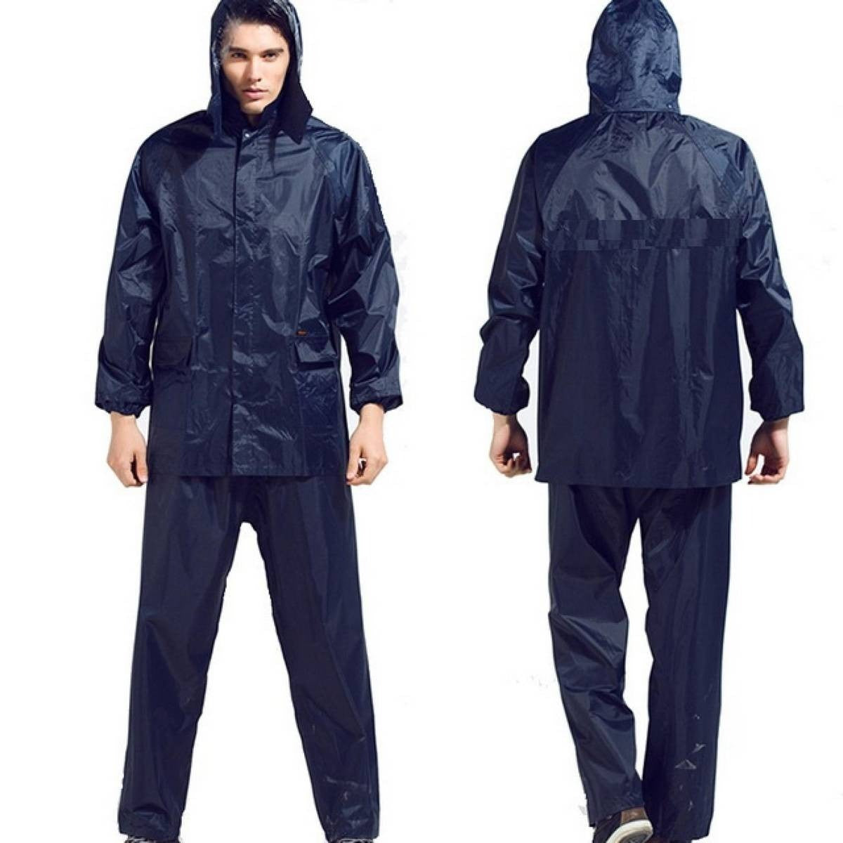 Waterproof Rain Coat & Pant Set – Lightweight Parachute Rain Suit for Men & Women