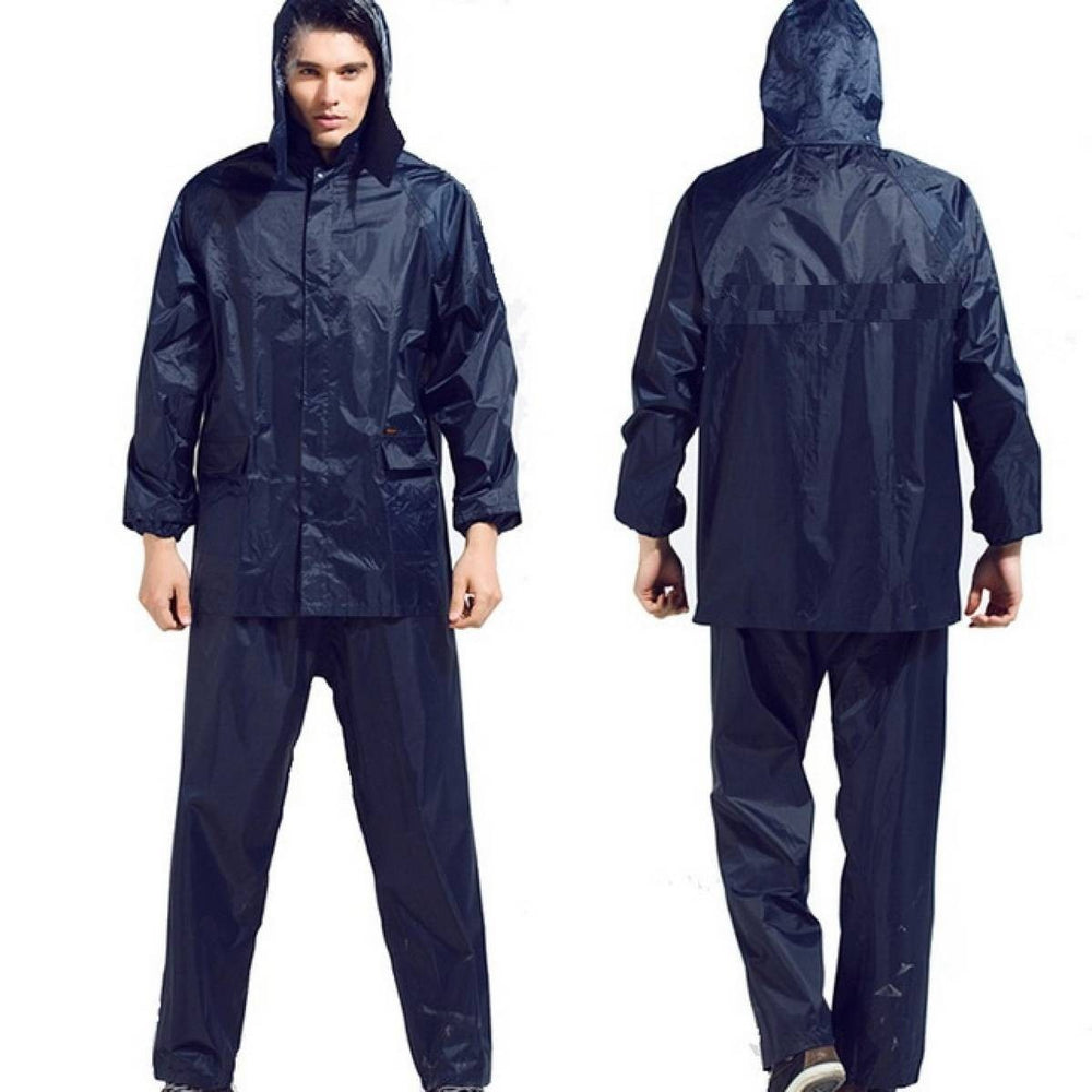 Waterproof Rain Coat & Pant Set – Lightweight Parachute Rain Suit for Men & Women