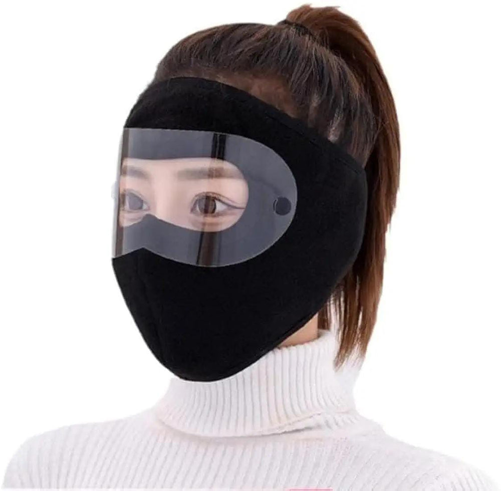 Winter Windproof Full Face Mask with Anti-Fog Goggles