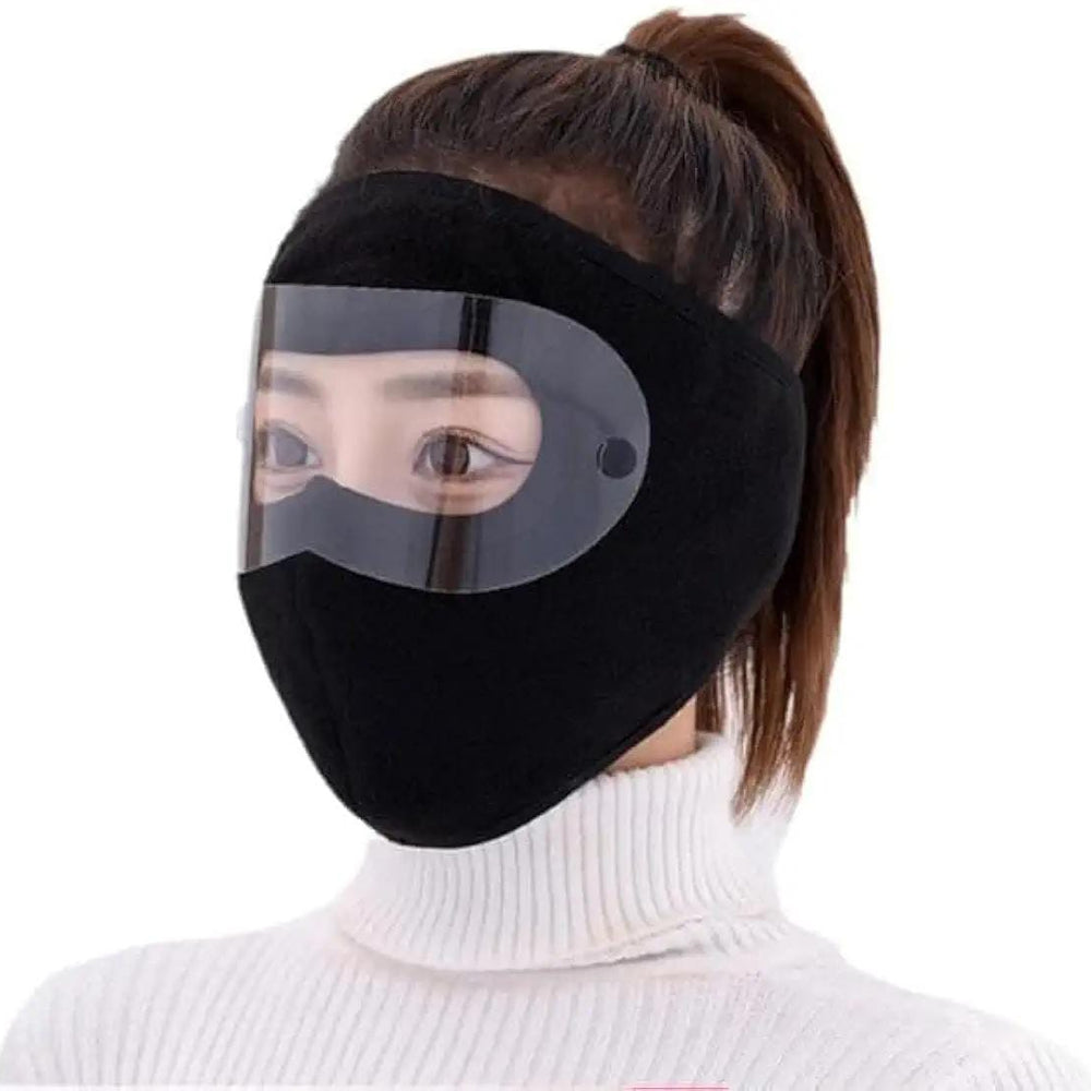 Winter Windproof Full Face Mask with Anti-Fog Goggles