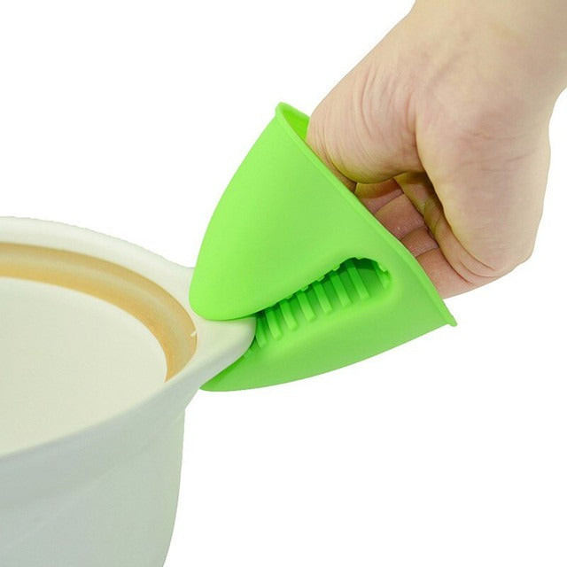 Silicone Heat Resistant Gloves Clips (Pair of 2)