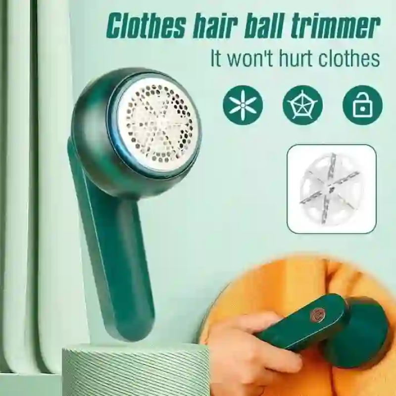 Rechargeable Lint Remover – Portable Electric Fabric Shaver For Clothes, Sweaters & Upholstery