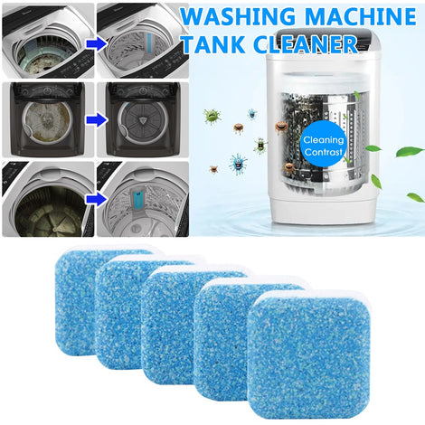 12 Pcs Washing machine detergent cleaner deep cleaning tablets