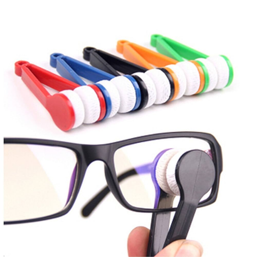 Mini Microfiber Eyeglasses Cleaner (Random Color)
