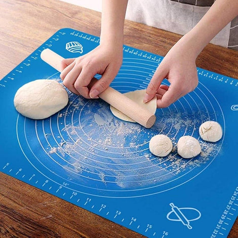 Large Silicone Roti Mat – Non-Stick Dough Rolling & Baking Mat