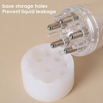 Oil Applicator Scalp Comb Bottle – 6ml Hair Oil Applicator with Comb