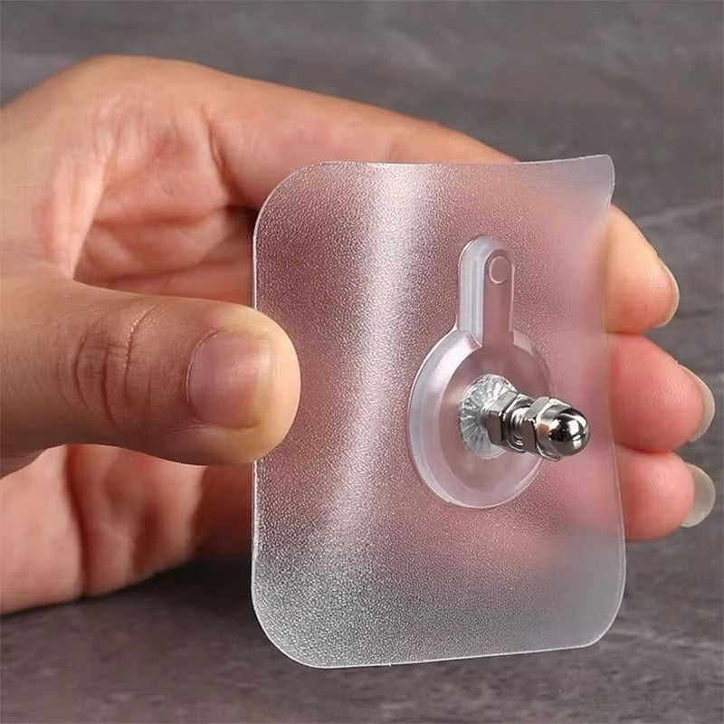 10Pcs Self-Adhesive Wall Hooks