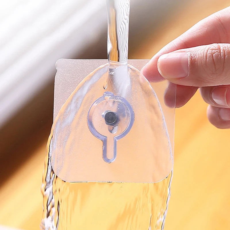 10Pcs Self-Adhesive Wall Hooks