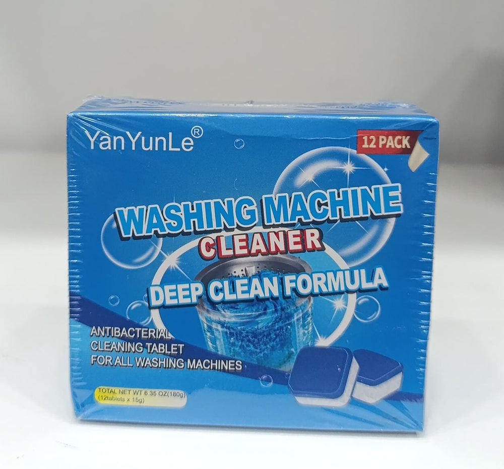 12 Pcs Washing machine detergent cleaner deep cleaning tablets