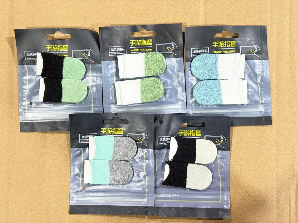 Gaming Finger Thumb Sleeves – High Sensitivity Mobile Gaming Finger Gloves (1 Pair)