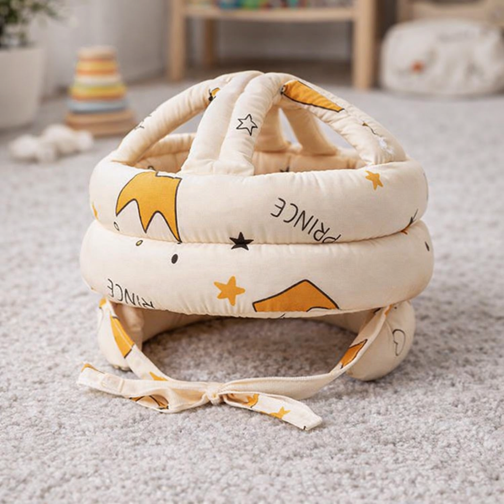 Universal Baby Safety Bumper Helmet – Adjustable Anti-Collision Head Protection Cap