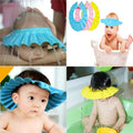 Baby Shower Cap with Stopper – Adjustable Silicone Shampoo Bath Cap for Kids