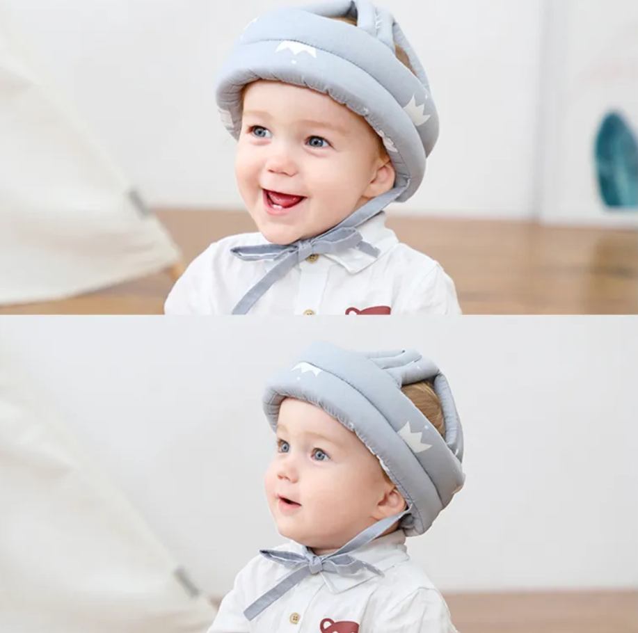 Universal Baby Safety Bumper Helmet – Adjustable Anti-Collision Head Protection Cap