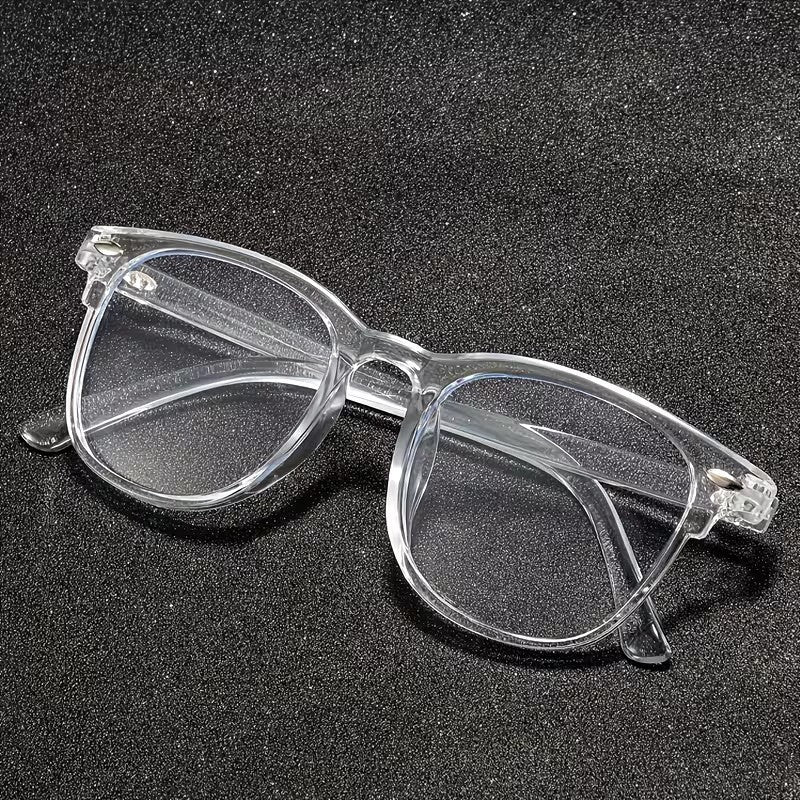 Transparent UV400 Blue Light Blocking Glasses For Men & Women