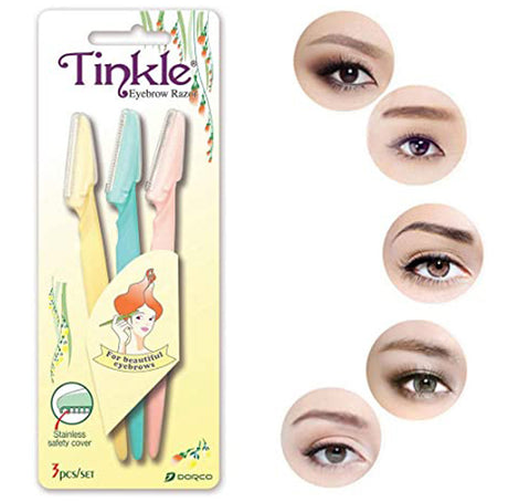 Pack of 3 Eyebrow Razors for Women