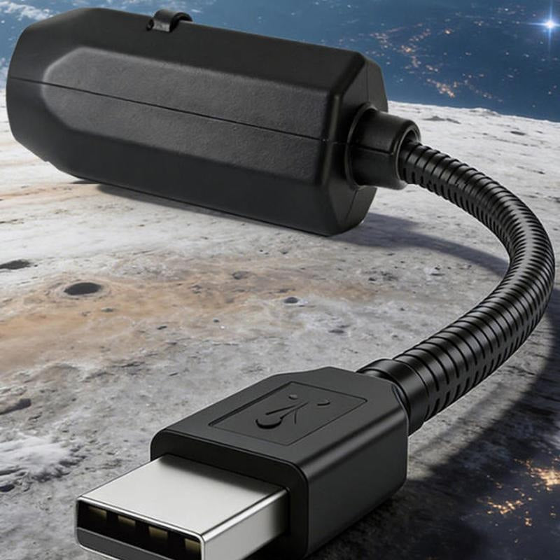6-in-1 USB Moon & Earth Projection Atmosphere Lamp