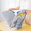 Foldable Tabletop Ironing Board with Iron Holder – Portable Compact Ironing Stand