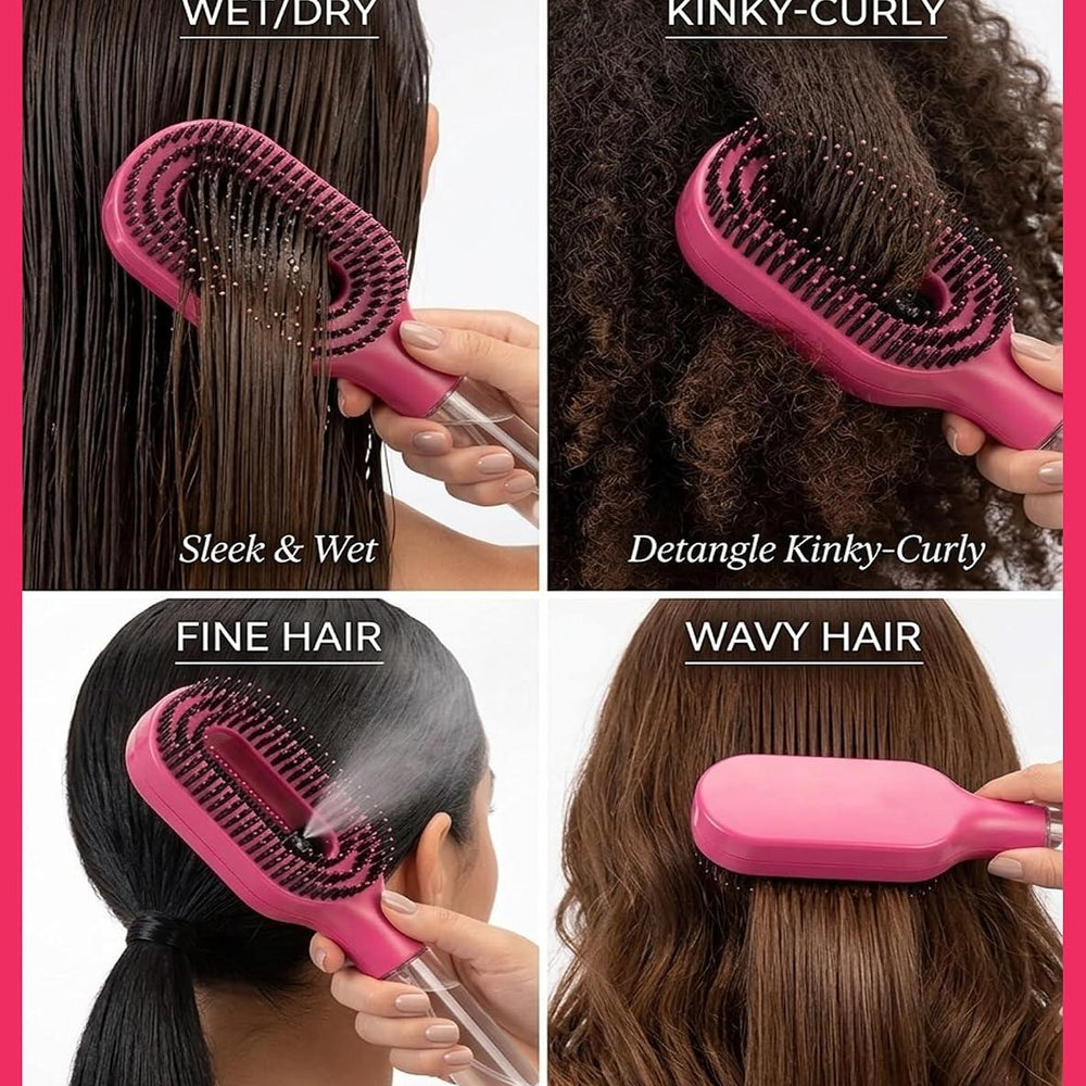 Foreign Trade Hot-Selling Styrahair Spray Comb Multi-Functional Hair Smoothing Comb Anti-Fly Hair Anti-Static Massage Comb