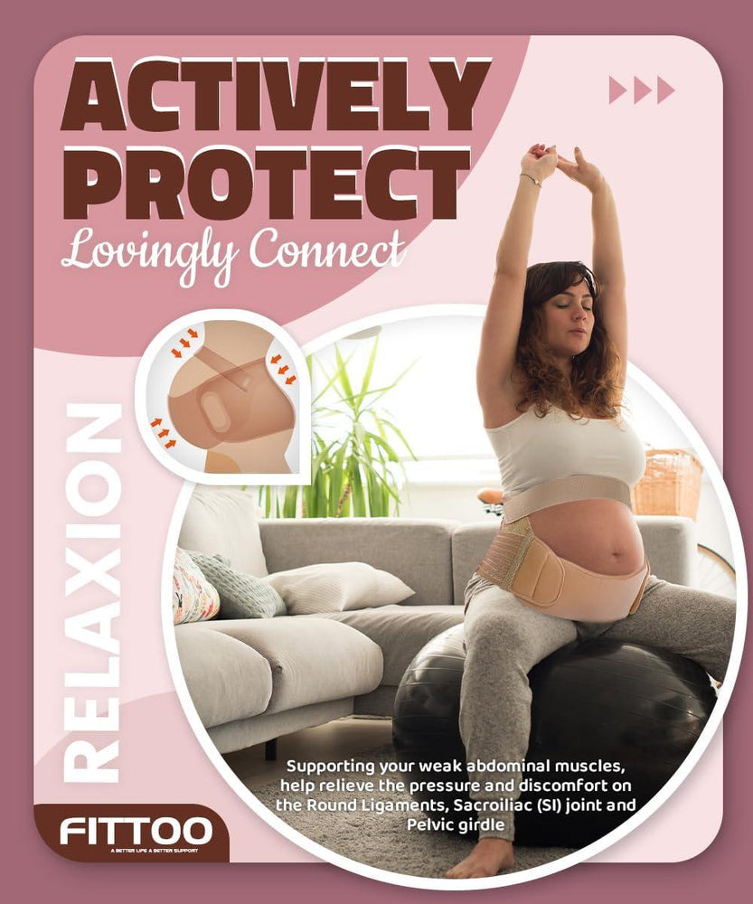 Adjustable Women's Pregnancy Support Belt – Abdominal & Back Support Brace