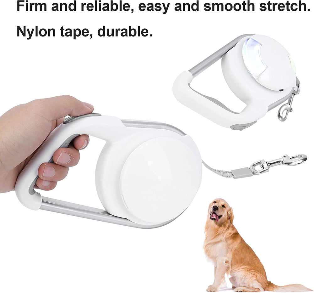 5m Adjustable Lighted Dog Traction Rope With Convenient Brake System