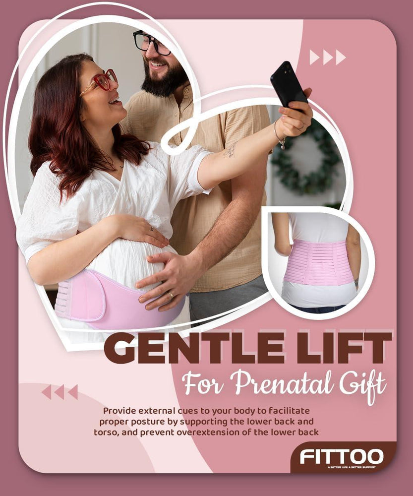 Adjustable Women's Pregnancy Support Belt – Abdominal & Back Support Brace