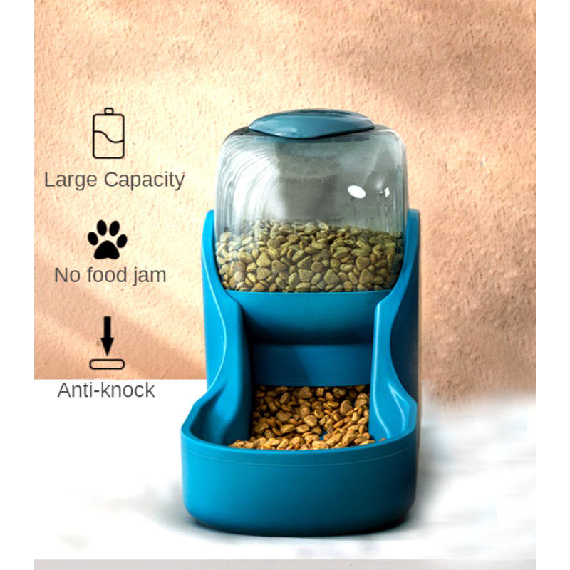 Automatic Pet Food Feeder With Large Capacity And Anti-Overturning