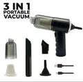 3-in-1 Portable Car Vacuum Cleaner – USB Rechargeable Handheld Vacuum for Car & Home