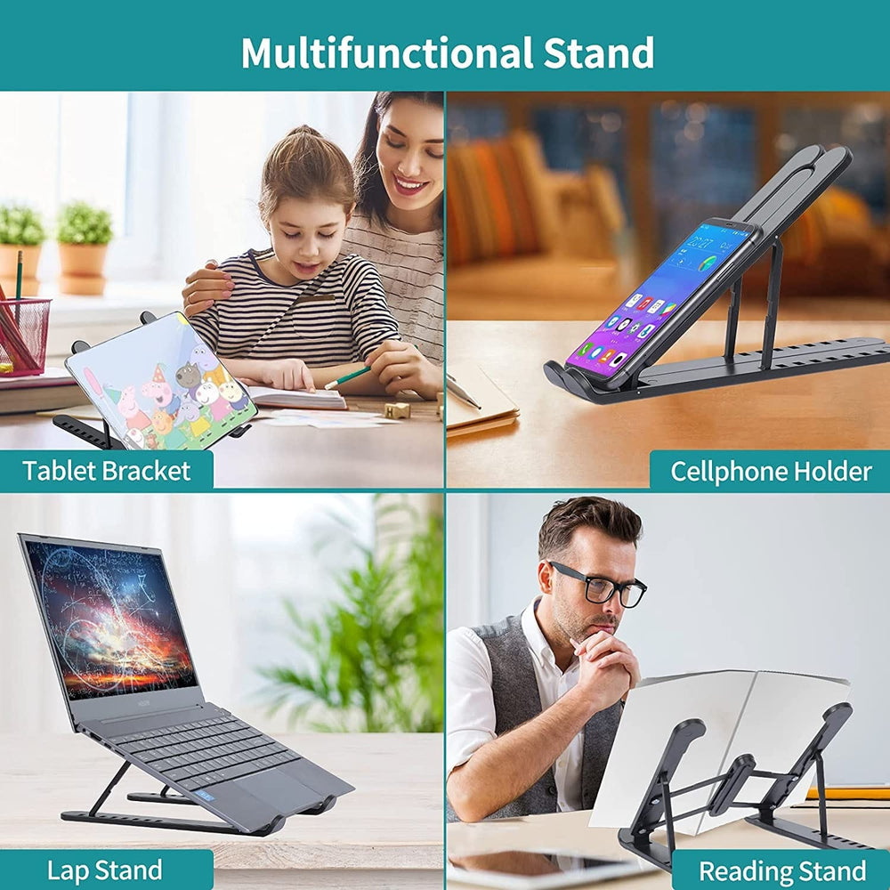 Plastic Foldable & Portable Laptop Stand