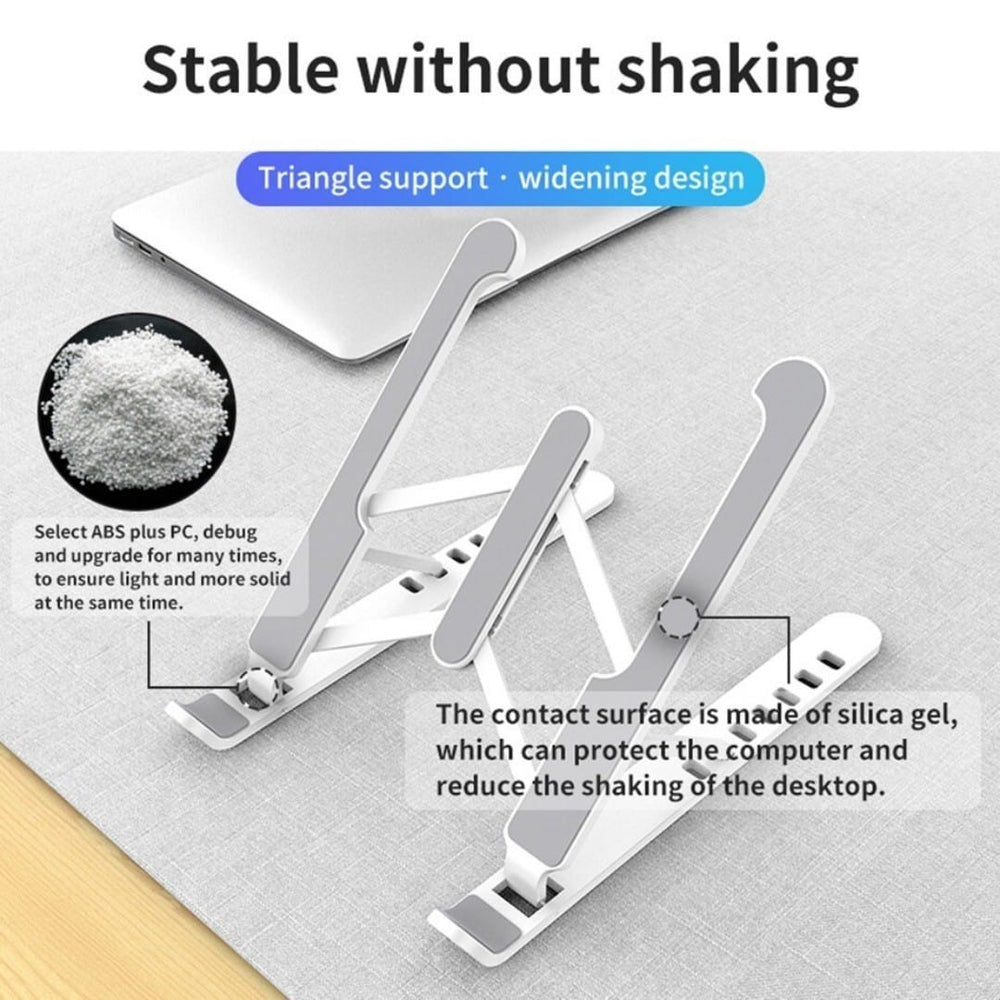Plastic Foldable & Portable Laptop Stand