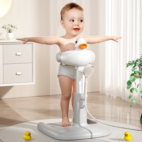 Baby Bath Support Stand – Adjustable Non-Slip Bath Seat for Infants & Toddlers