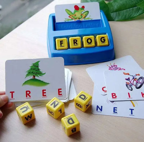 Toddler Spelling Learning Game – Educational Matching Toy for Kids 1–3 Years