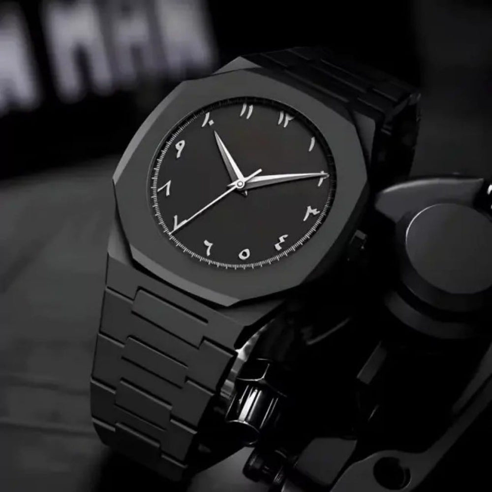 Elegant Analog Stainless Steel Wrist Watch – Minimalist Design with Butterfly Lock