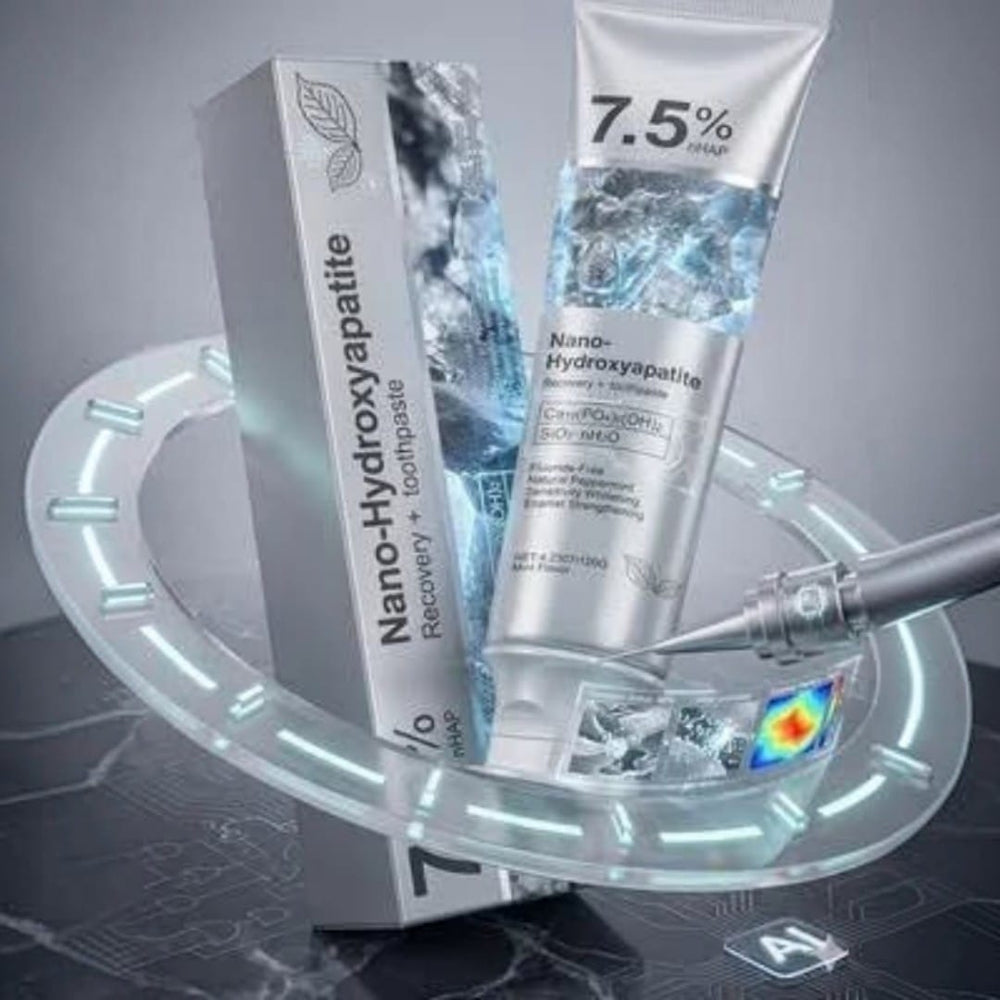 Holydeer Recovery Toothpaste with 7.5% Nano-Hydroxyapatite – Enamel Care Toothpaste