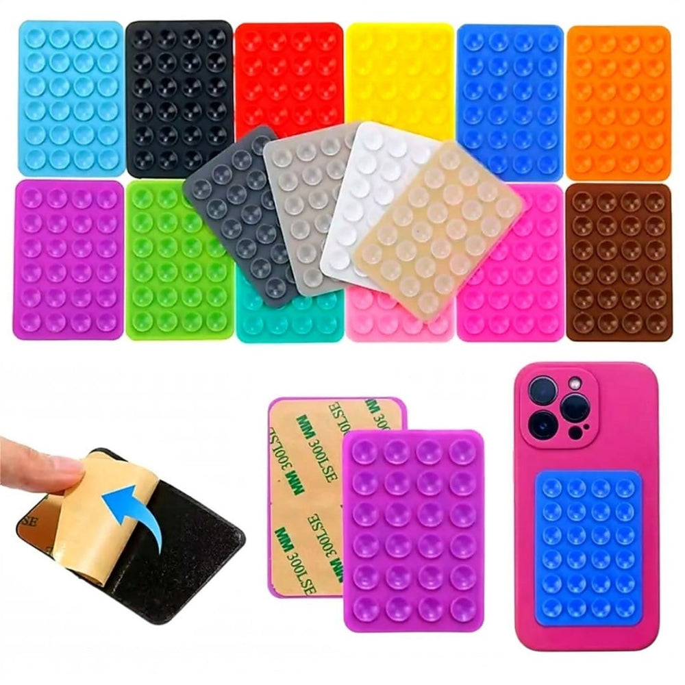Silicone Suction Cup Phone Holder – Strong Grip Mobile Phone Mount, Random Color