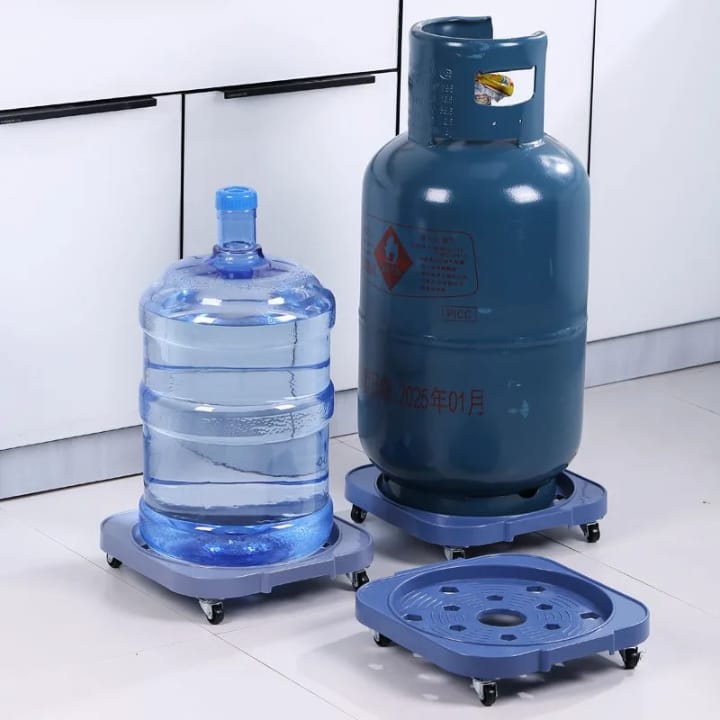 Gas Cylinder Base With Wheels