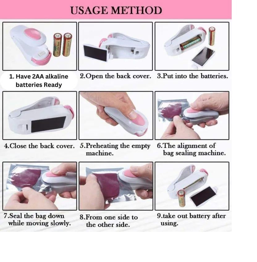 Mini Sealer Small Household Plastic Sealer Snack Moisture
