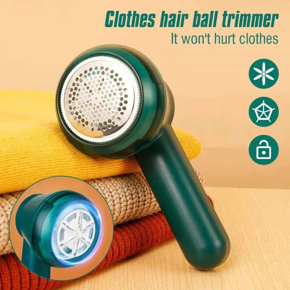 Rechargeable Lint Remover – Portable Electric Fabric Shaver For Clothes, Sweaters & Upholstery