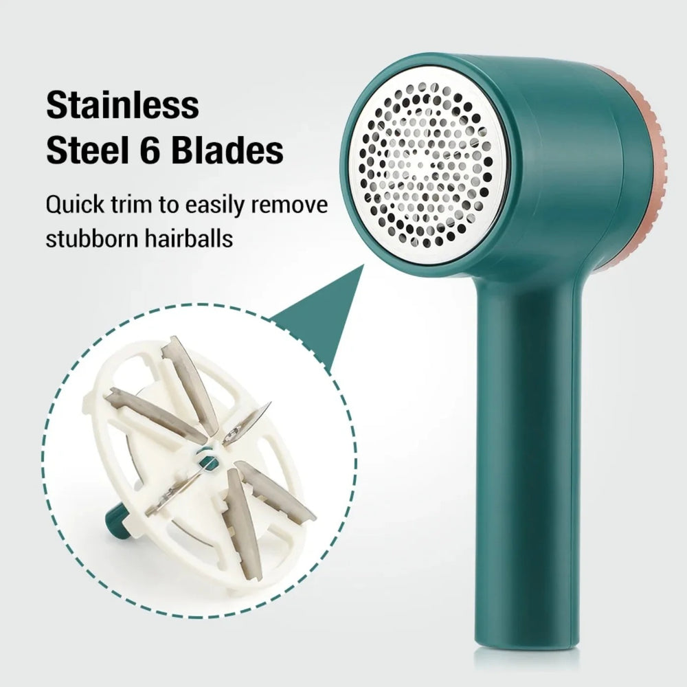 Rechargeable Lint Remover – Portable Electric Fabric Shaver For Clothes, Sweaters & Upholstery