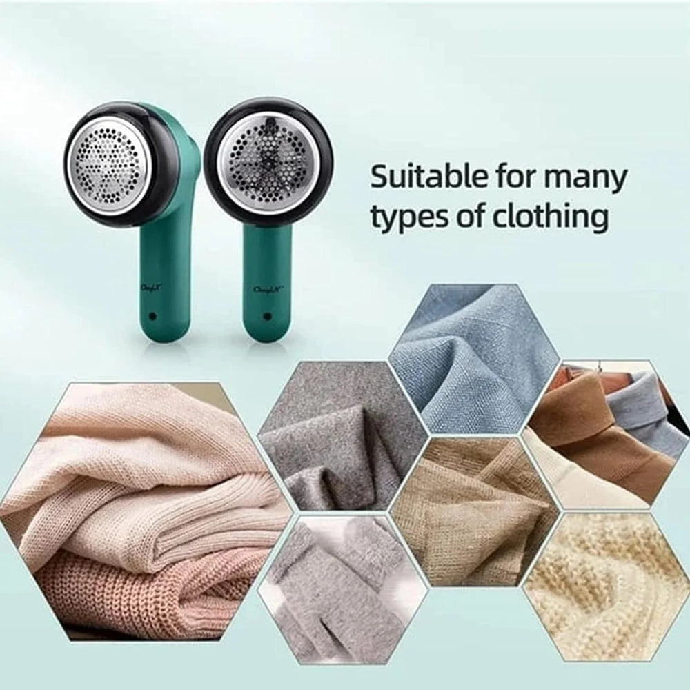 Rechargeable Lint Remover – Portable Electric Fabric Shaver For Clothes, Sweaters & Upholstery