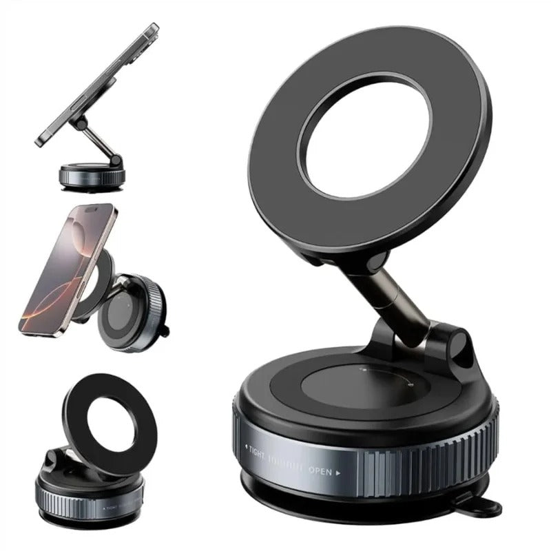 Foldable Magnetic Car Phone Holder
