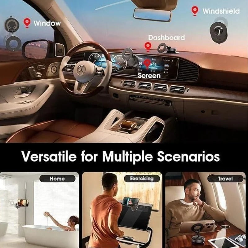 Foldable Magnetic Car Phone Holder