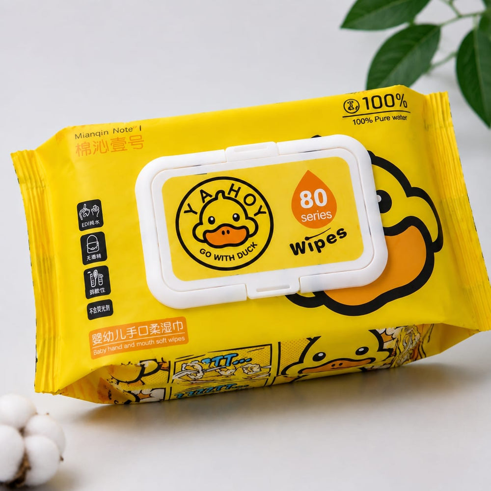 QianHui Soft Cotton Face Towels 80 Pcs